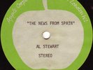 V.RARE AL STEWART 'NEWS FROM SPAIN' ACETATE 7