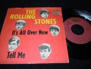ROLLING STONES RARE ORIG GERMAN 45 & PS SLEEVE ALL OVER