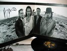 U2 - joshua tree LP autographed by all members SIGNED