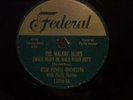 78RPM -JESSE POWELL - FEDERAL #12056 - WALKIN BLUES