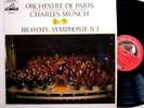 Charles MUNCH / Brahms Symphonie N° 1 - HMV CVB 2085