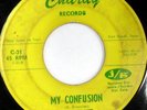ELITE rare TX garage punk rock 45 my confusion CHARAY
