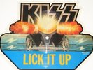 KISS LICK IT UP TANK SHAPED PICTURE DISC UK IMPORT
