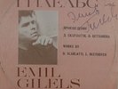 SIGNED by Emil Gilels  -  Scarlatti & Beethoven Melodea
