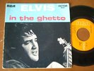 ELVIS PRESLEY - IN THE GHETTO , PORTUGAL EP/45 UNIQUE