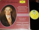 FOURNIER,KEMPFF: BEETHOVEN: WORKS CELLO&PIANO NM to NM+