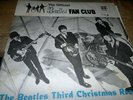 THE 3RD BEATLES CHRISTMAS FAN CLUB FLEXI+NEWSLETTER.