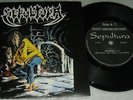 SEPULTURA Live In Sao Paulo 87 7” Single EP São 1987