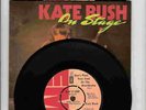 KATE BUSH ON STAGE UK PROMO ON 2 X 45s GATEFOLD COVER 