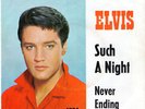 Elvis German 45 Such a Night Jahreszahlcover 47-8400
