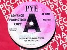 UK PYE -THE KINKS- DEDICATED FOLLOWER OF FASHION- DEMO