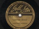 78 RPM Lightnin' Hopkins Gold Star 664 in E+