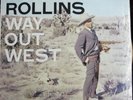 SONNY ROLLINS LP WAY OUT WEST CONTEMPORARY RECORDS RARE