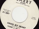 NORTHERN SOUL 45 RPM - YVONNE & THE VIOLETS on BARRY