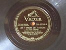 VINTAGE VICTOR 78 CHRISTMAS VAUGHN MONROE LET IT SNOW