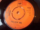 RARE NM UK 45 - TONY JACKSON - FOLLOW ME - CBS