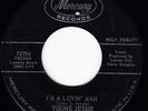 YOUNG JESSIE I'm A Lovin' Man SOUL R&B 45 MERCURY 72104