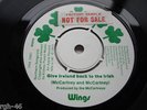 BEATLES/McCARTNEY 45 GIVE IRELAND BACK TO THE IRISH