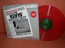 ELVIS PRESLEY  IMPORT RECORD  RED VINYL GREATEST SHIT