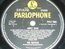THE BEATLES Abbey Road UK PARLOPHONE EXPORT PPCS 7088