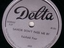 RARE BLACK GOSPEL 78 FAIRFIELD FOUR ON DELTA