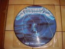 PICTURE DISC 33T-METALLICA-RIDE THE LIGHTNING-RARE-TBE