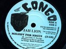 Jah Lion - Melody For Negus UK orig Congo 45 NM ??