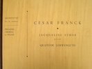 FRANCK / QUATUOR LOEWENGUTH / J. EYMAR piano FRENCH LP