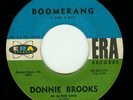 DONNIE BROOKS - BOOMERANG Rare Teener Popcorn 45 HEAR