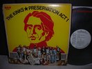 KINKS / Preservation ACT 1 Japan Orig.PROMO LP NM