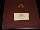 SCHUBERT BUSCH QUARTET HMV 4 SHELLACS 78 RPM RARE