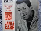 JAMES CARR That's What I... EP Columbia FRENCH PS MINT