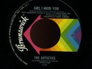 ARTISTICS GIRL I NEED YOU NORTHERN SOUL 45 ON BRUNSWICK