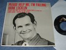 HANK LOCKLIN PLEASE HELP ME EP 45 RPM RECORD VERY NICE