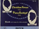DECCA ED.1 FAURE DEBUSSY VIOLIN SON. FERRAS BARBIZET NM
