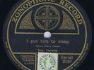 GEORGE FORMBY SENIOR on ZONOPHONE 2131, MUSIC HALL 78