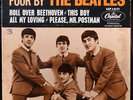 FOUR By THE BEATLES EP picture cover ONLY NO reserve