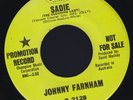 JOHNNY FARNHAM SADIE ORIGINAL USA 45 ON CAPITOL 1968