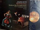 JACQUELINE DU PRE,Barenboim 1970/BEETH 5 Sonatas/3LP/EX