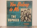 VERY RARE ORIGINAL 1st PRESSING OF THE DUPREES 1962 VG+