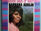 BARBARA ACKLIN 7 DAYS OF NIGHT NM ORIG '68 BRUNSWICK LP