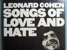 LEONARD COHEN SONGS OF LOVE+HATE MINT ORIG'71 LP SHRINK