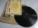 CHINESE 78RPM HMV RECORD WITH MUSIC SHEET  AWSOME