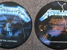 METALLICA Ride the Lightning Blue PICTURE DISC