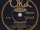 78 - Louis Armstrong - Dallas Blues Okeh 8774 E