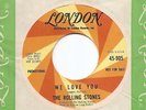 ROLLING STONES We Love YOU / Dandelion US PROMO 7