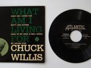 CHUCK WILLIS RARE SOUL EP ATLANTIC 612 WHAT AM I LIVING