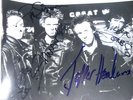 CLASH ORIGINAL SIGNED PENNIE SMITH PHOTO PUNK STRUMMER