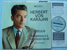 KARAJAN Sibelius no.2   ORIG B/S SAX 2379 UK-61  MINT