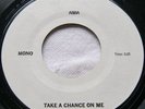 ABBA-Take a chance on me(mono & stereo)US TEST PRESSING